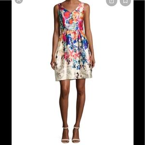 David Meister Floral Dress Sz 8